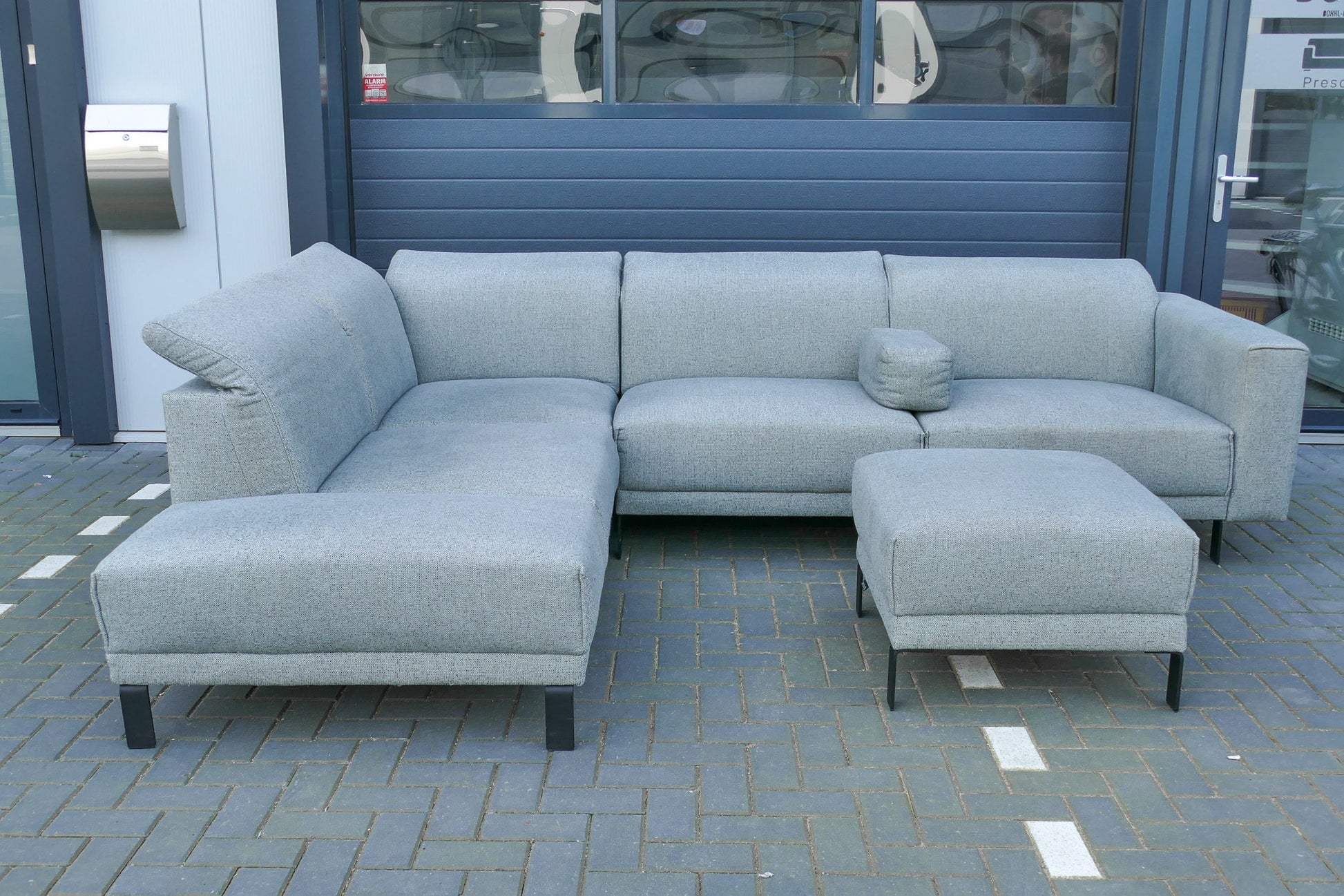 Tweedehands Hoekbank Montèl grijs