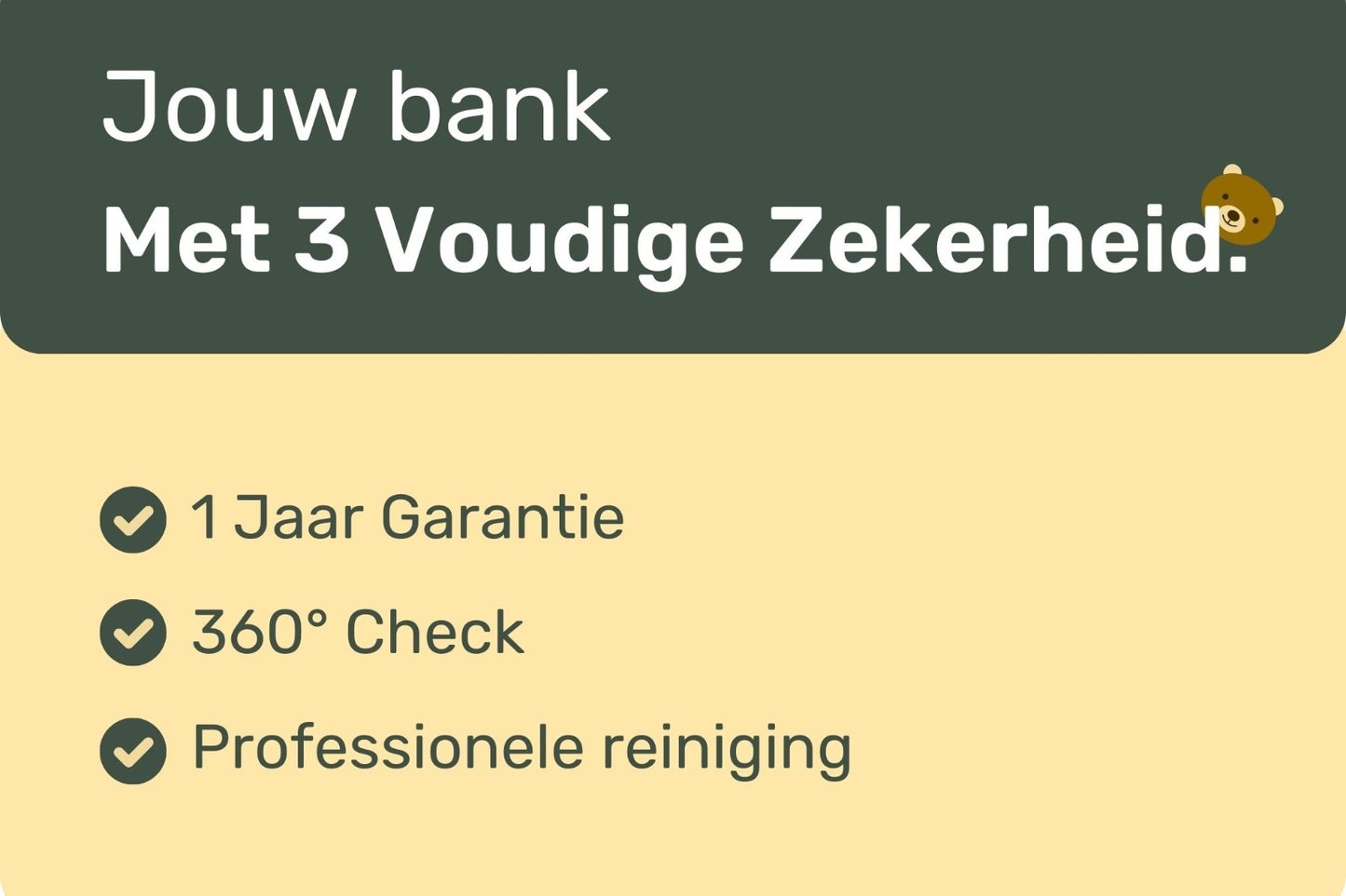 Moderne Hoekbank Beige met hoofdsteunen