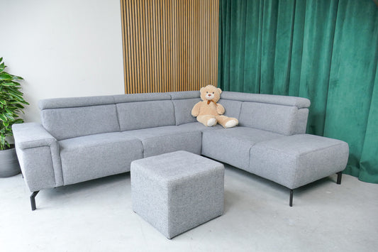Moderne Hoekbank Grijs Ashford