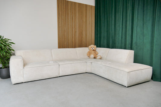 Refurbished Hoekbank Beige Ko'ex
