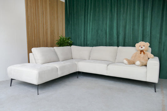 Refurbished Hoekbank Beige Zitmaxx Romi