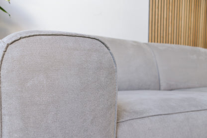 Refurbished Moderne Hoekbank Taupe