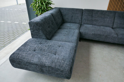Refurbished Montèl Hoekbank Traffic Donkerblauw