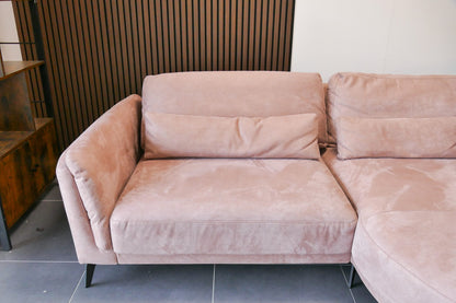 Refurbished Pastel Roze Chaise Longue Haco