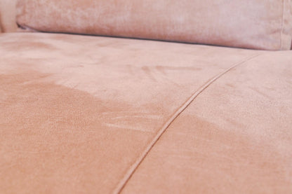 Refurbished Pastel Roze Chaise Longue Haco