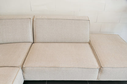 Refurbished Hoekbank Cartel Living Nomad Beige