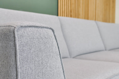 Refurbished Chaise Longue Henders & Hazel Novara Grijs