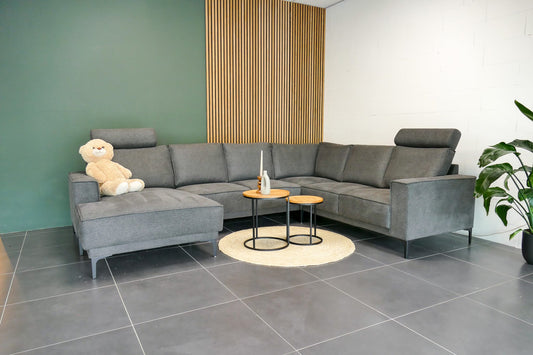 Refurbished U-bank Calira antraciet