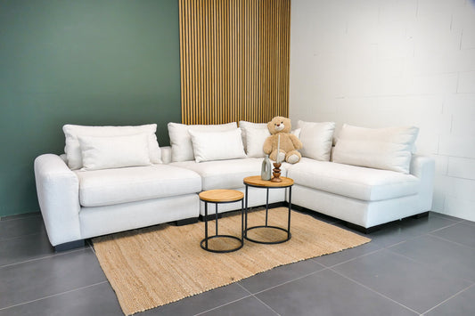 Refurbished Hoekbank Corné Wonen Beige
