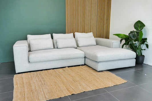Refurbished Lounge bank beige Troubadour