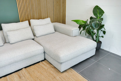 Refurbished Lounge bank beige Troubadour