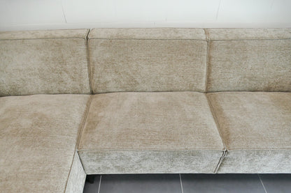Refurbished Haco Hoekbank Puck Taupe