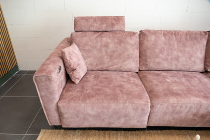 Refurbished Chaise Longue Roze Elektrisch