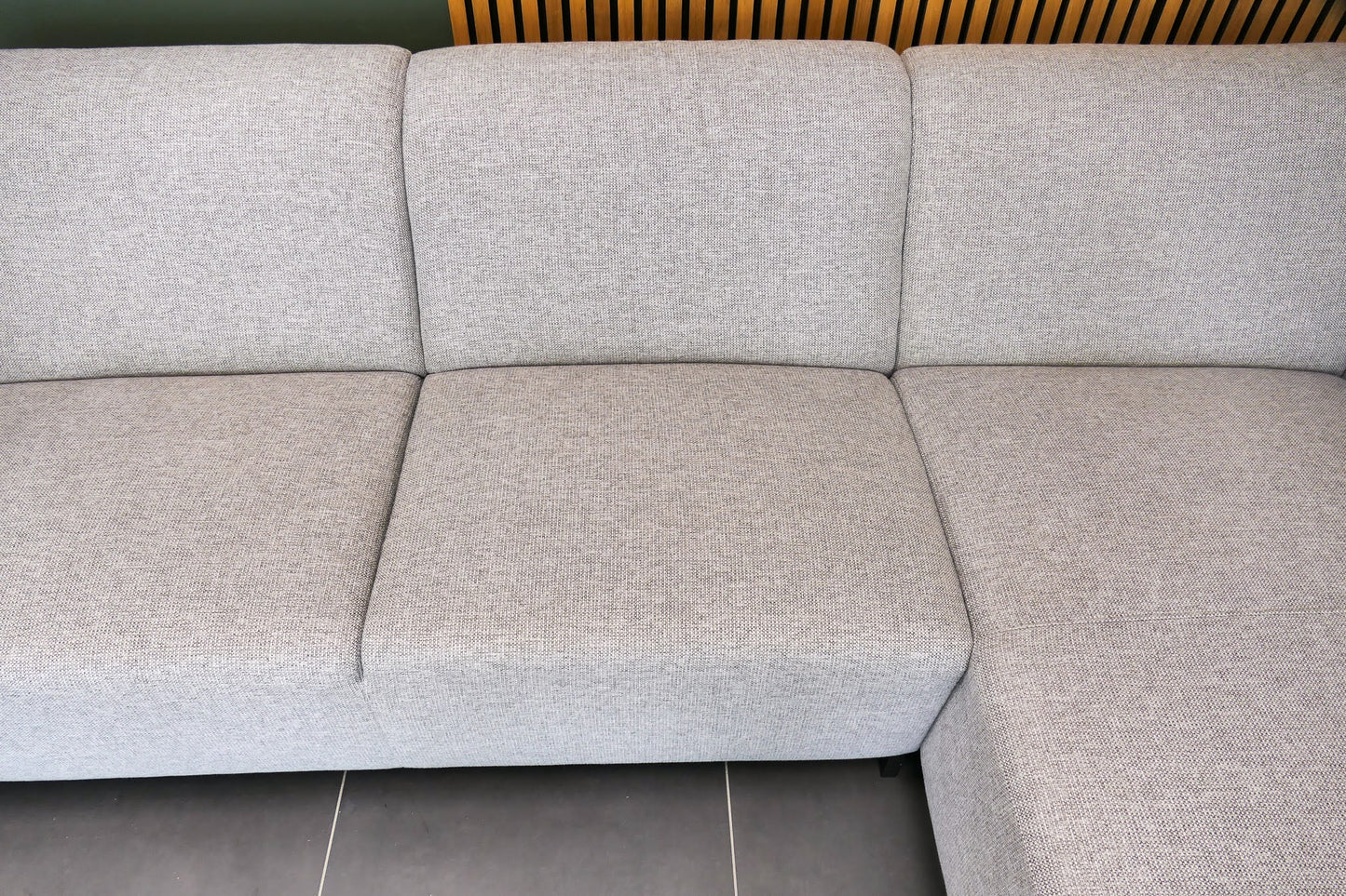 Refurbished Moderne Chaise Longue Pronto lichtgrijs