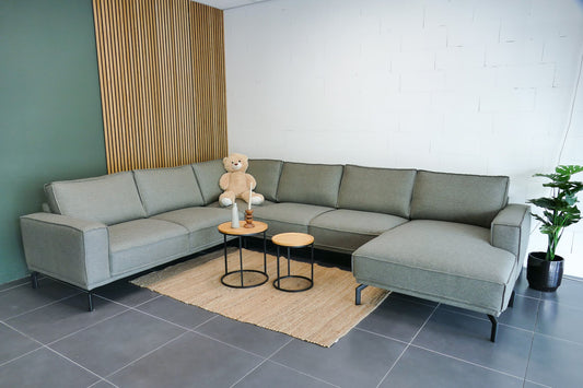 Refurbished U-bank ProfijtMeubel Alburg Groen