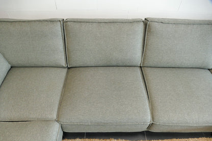 Refurbished U-bank ProfijtMeubel Alburg Groen