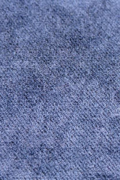 Refurbished Hoekbank Velvet Marineblauw Zitmaxx