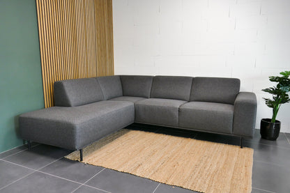 Refurbished Moderne Hoekbank Antraciet Pronto