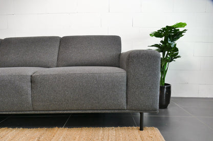 Refurbished Moderne Hoekbank Antraciet Pronto