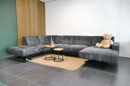 Refurbished Montel Traffic U-Bank Antraciet Microvezel