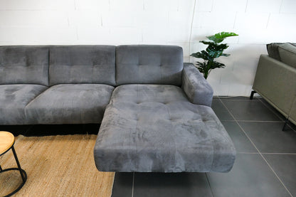 Refurbished Montel Traffic U-Bank Antraciet Microvezel