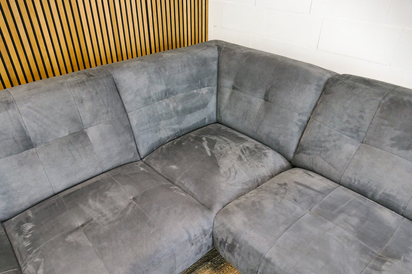 Refurbished Montel Traffic U-Bank Antraciet Microvezel