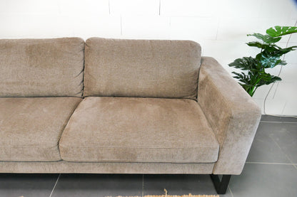 Refurbished Hoekbank Elaine Taupe