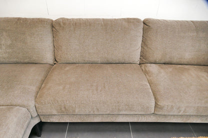 Refurbished Hoekbank Elaine Taupe