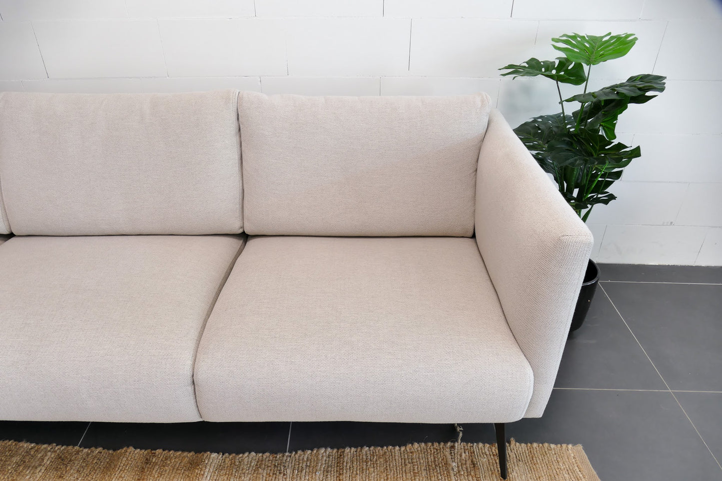 Refurbished Chaise Longue Beige Lund