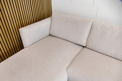 Refurbished Chaise Longue Beige Lund