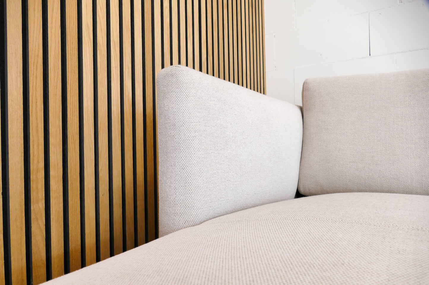 Refurbished Chaise Longue Beige Lund