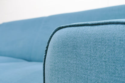 Refurbished Moderne Hoekbank turquoise