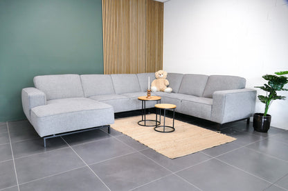 Refurbished Moderne U-bank Lichtgrijs Trendhopper