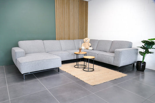 Refurbished Moderne U-bank Lichtgrijs Trendhopper