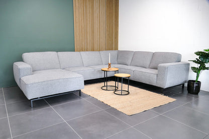 Refurbished Moderne U-bank Lichtgrijs Trendhopper