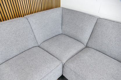 Refurbished Moderne U-bank Lichtgrijs Trendhopper