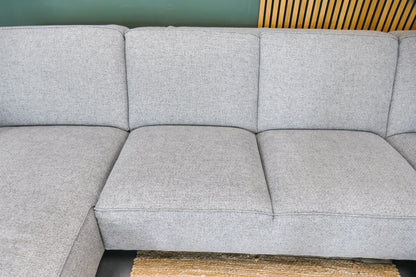 Refurbished Moderne U-bank Lichtgrijs Trendhopper