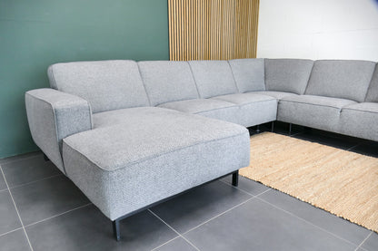 Refurbished Moderne U-bank Lichtgrijs Trendhopper