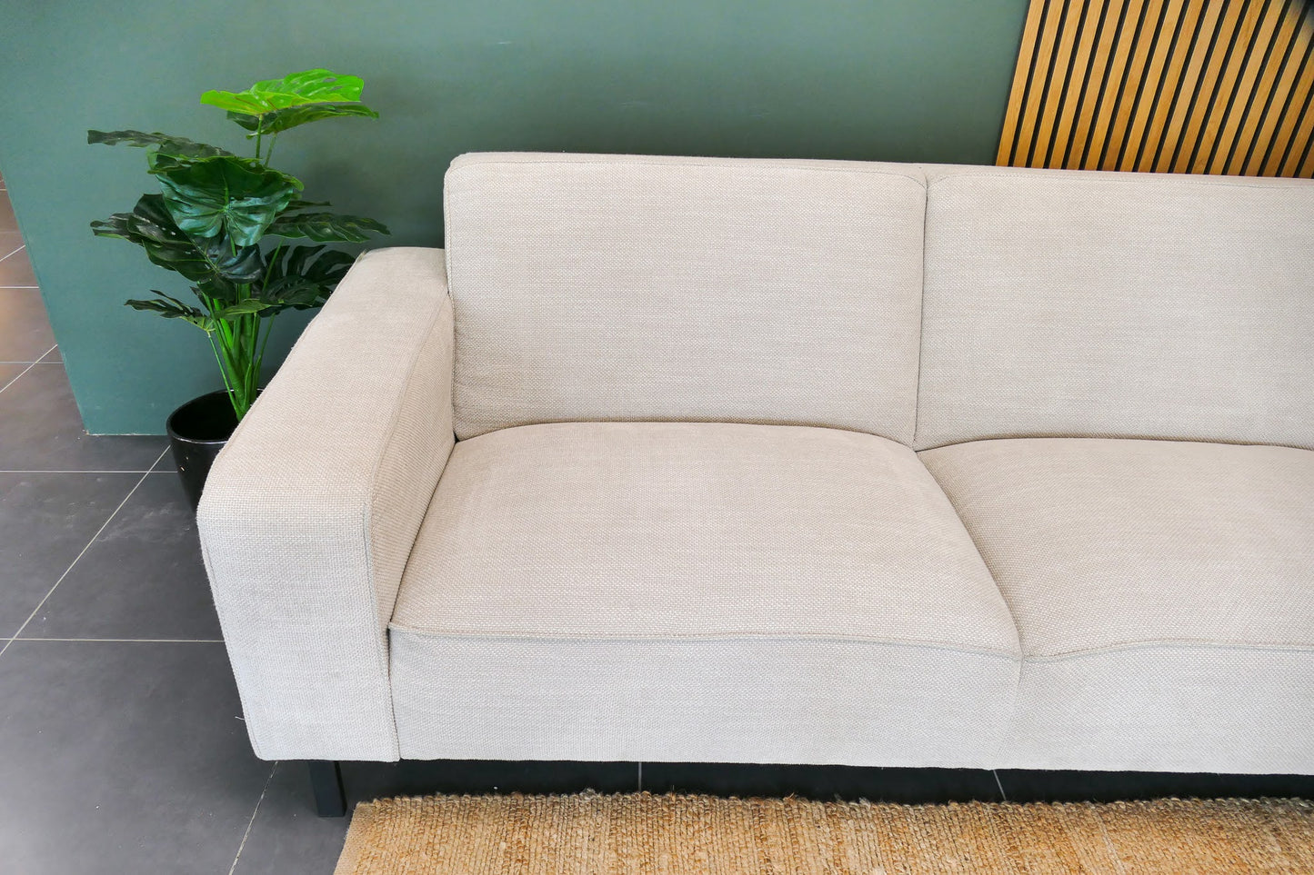 Refurbished Hoekbank Georgia Beige