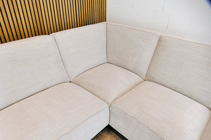 Refurbished Hoekbank Georgia Beige