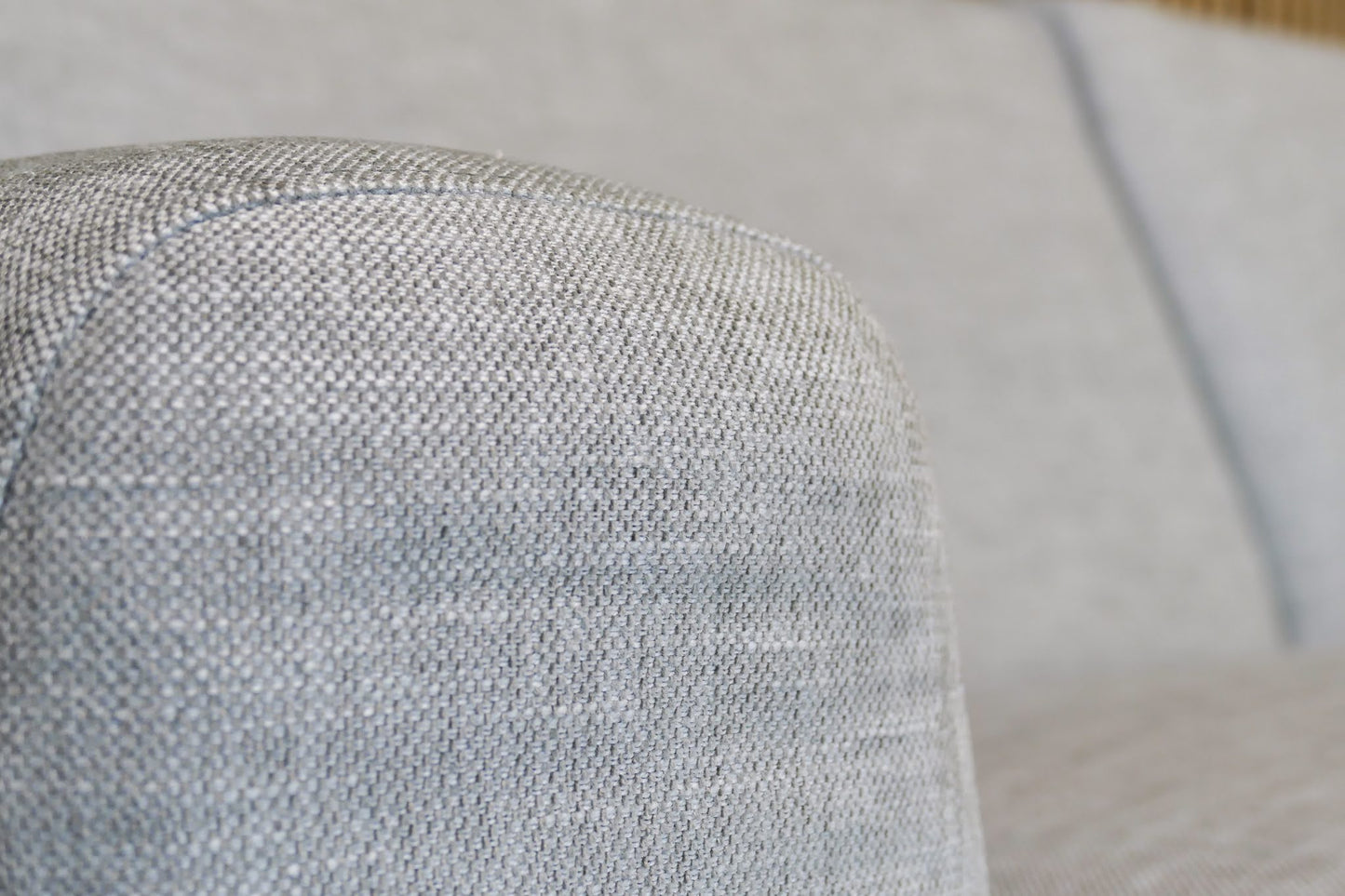 Refurbished Montel Hoekbank Marvel zilver grijs