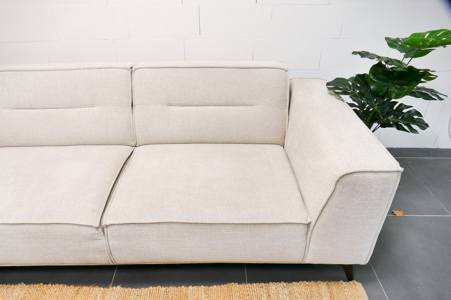 Refurbished De Bommel Hoekbank Beige