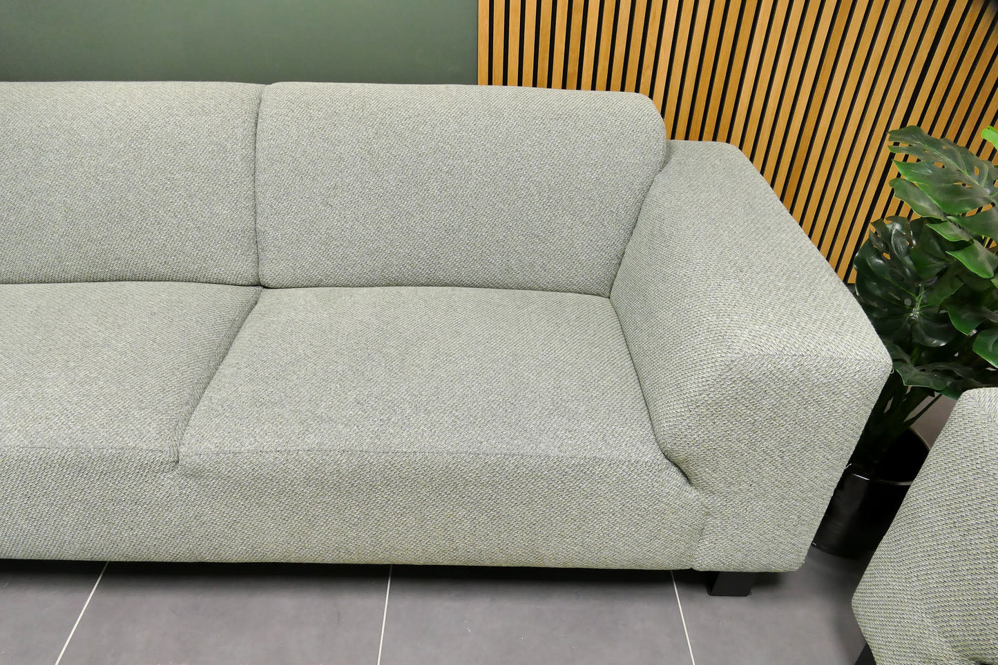 Refurbished Goossens 3 zits groen
