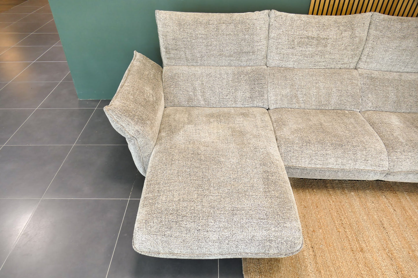 Refurbished Diotti Chaise Longue Exter Taupe