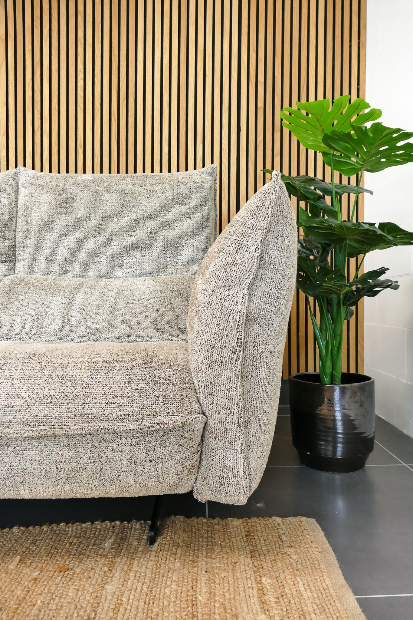 Refurbished Diotti Chaise Longue Exter Taupe