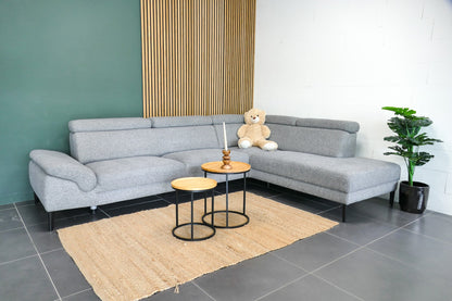 Refurbished Montel Hoekbank Modena Grijs