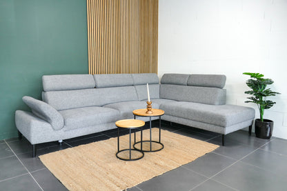 Refurbished Montel Hoekbank Modena Grijs