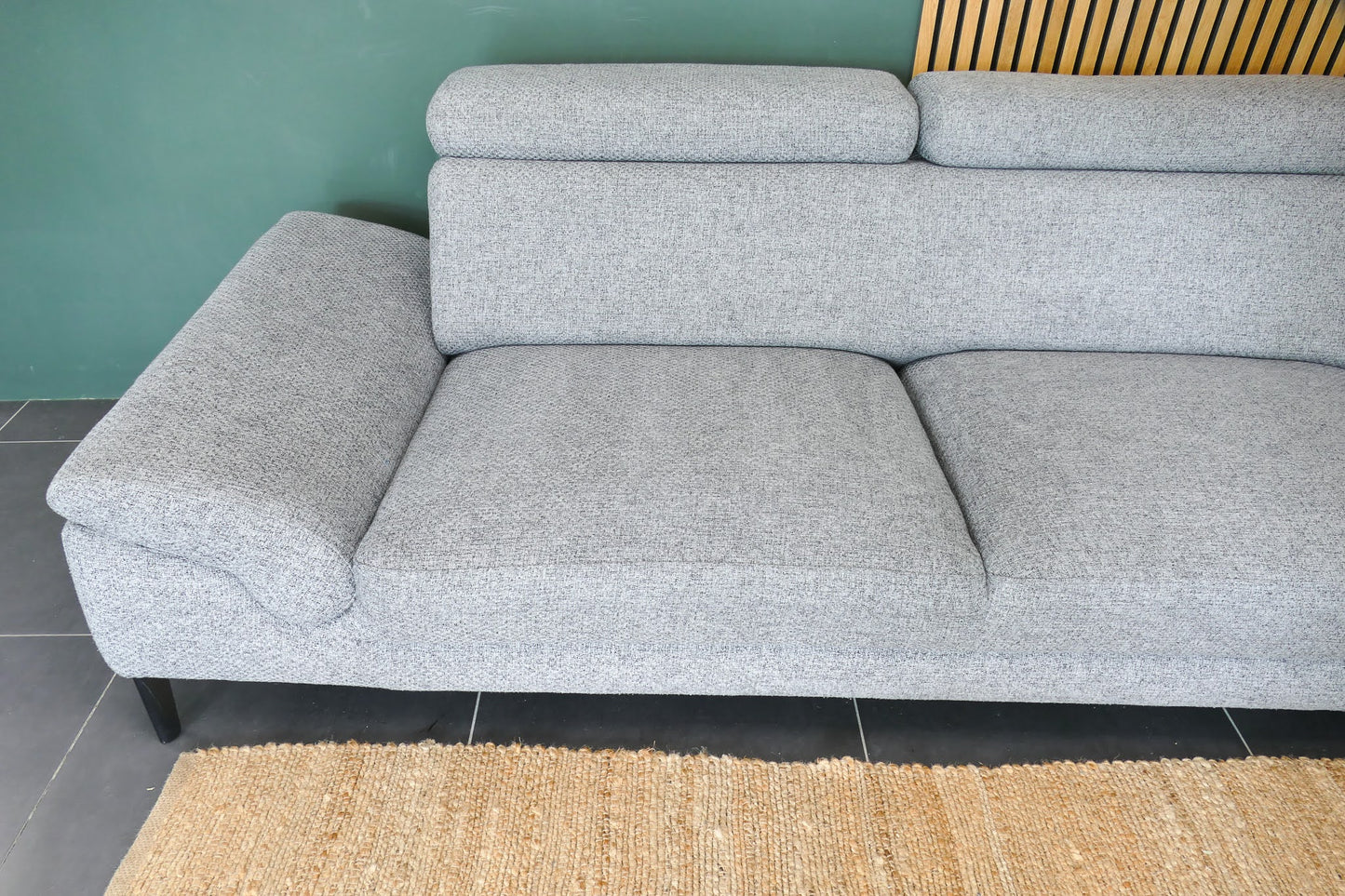 Refurbished Montel Hoekbank Modena Grijs