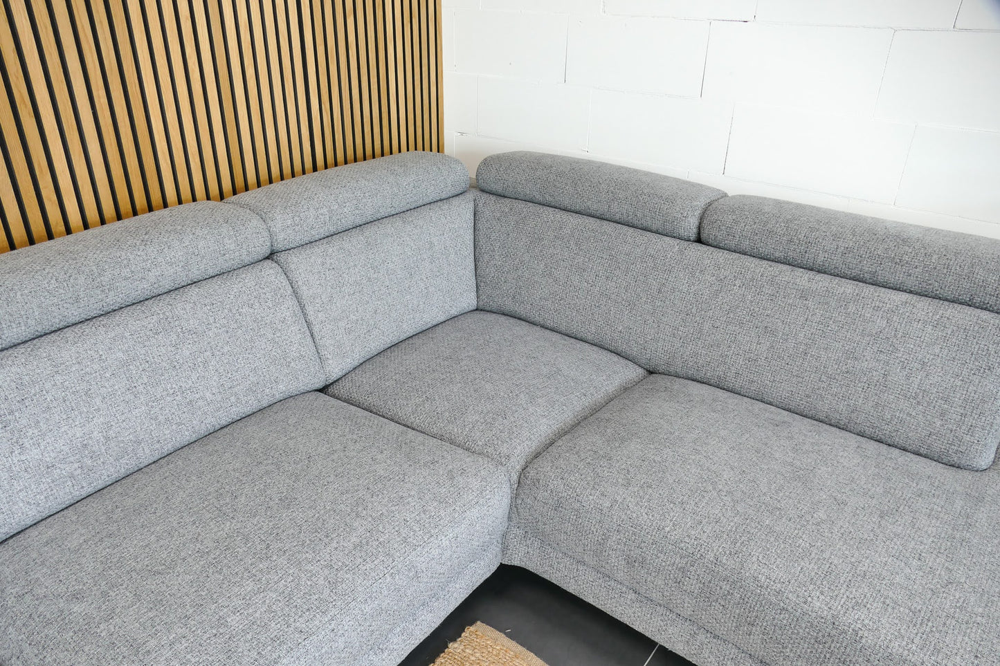 Refurbished Montel Hoekbank Modena Grijs