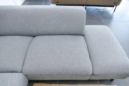 Refurbished Moderne Hoekbank Lichtblauw